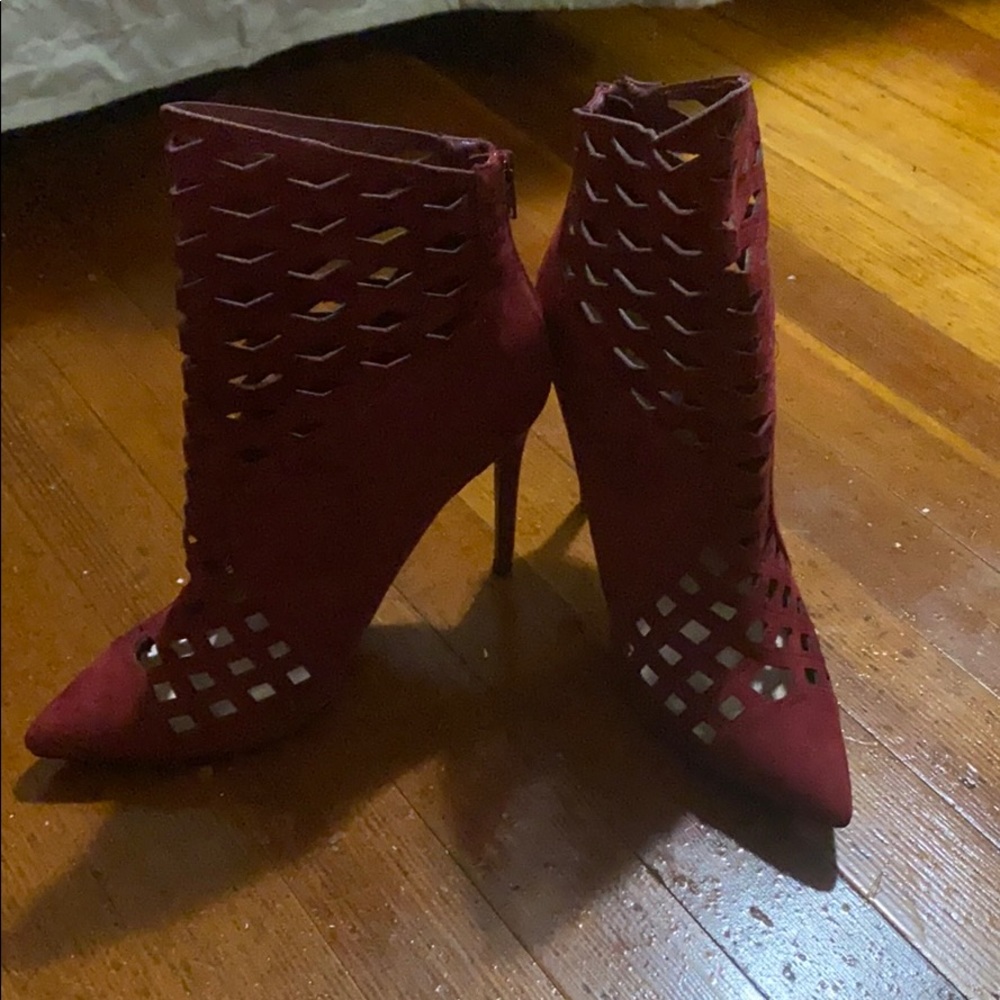Red booties